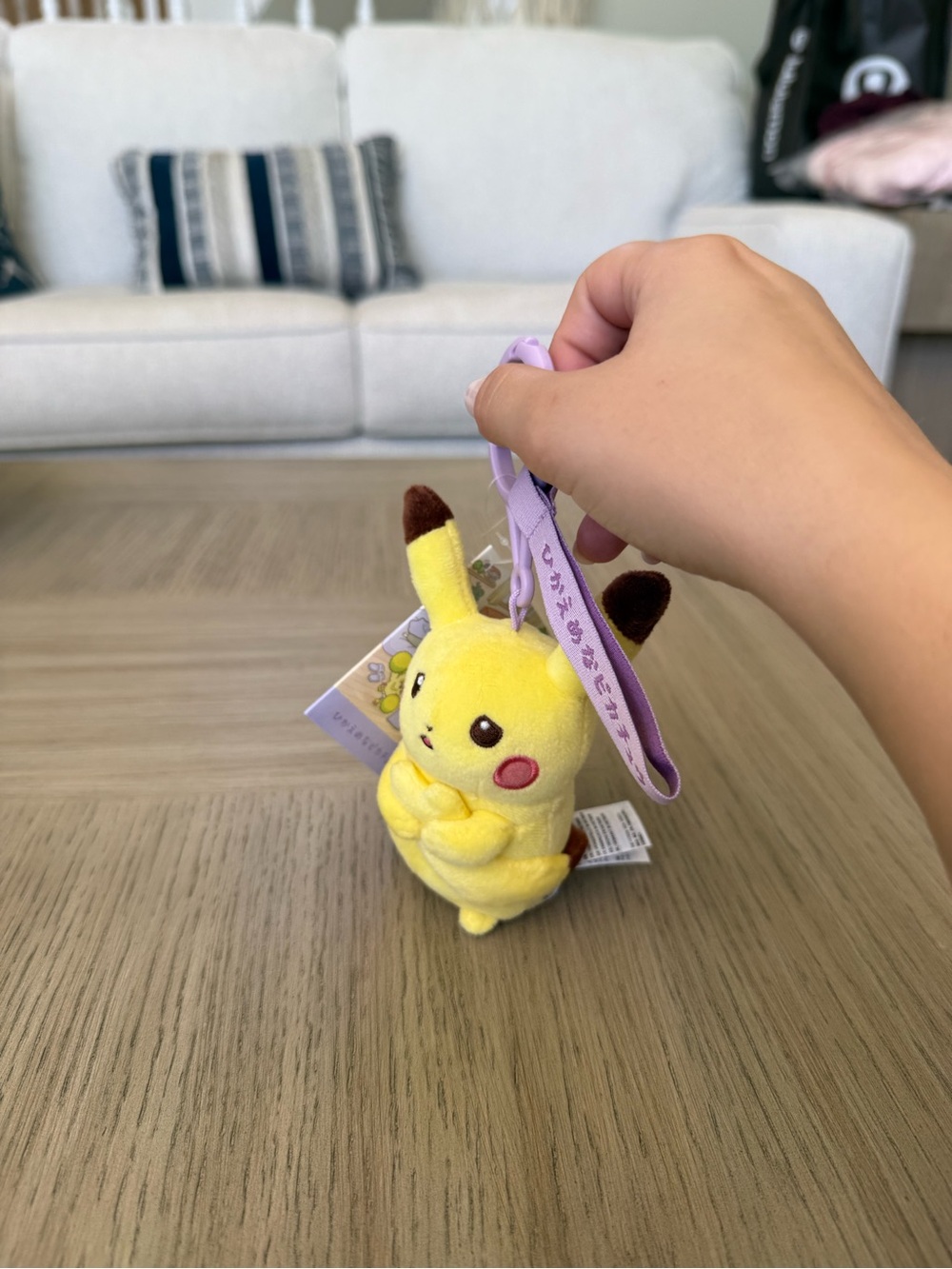 Pokémon Center Ten Poke Ten Colors Pikachu (Modest) Keychain JAPAN Limited NWT - Picture 3 of 9